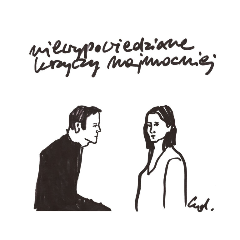 ilustracja Niewypowiedziane krzyczy