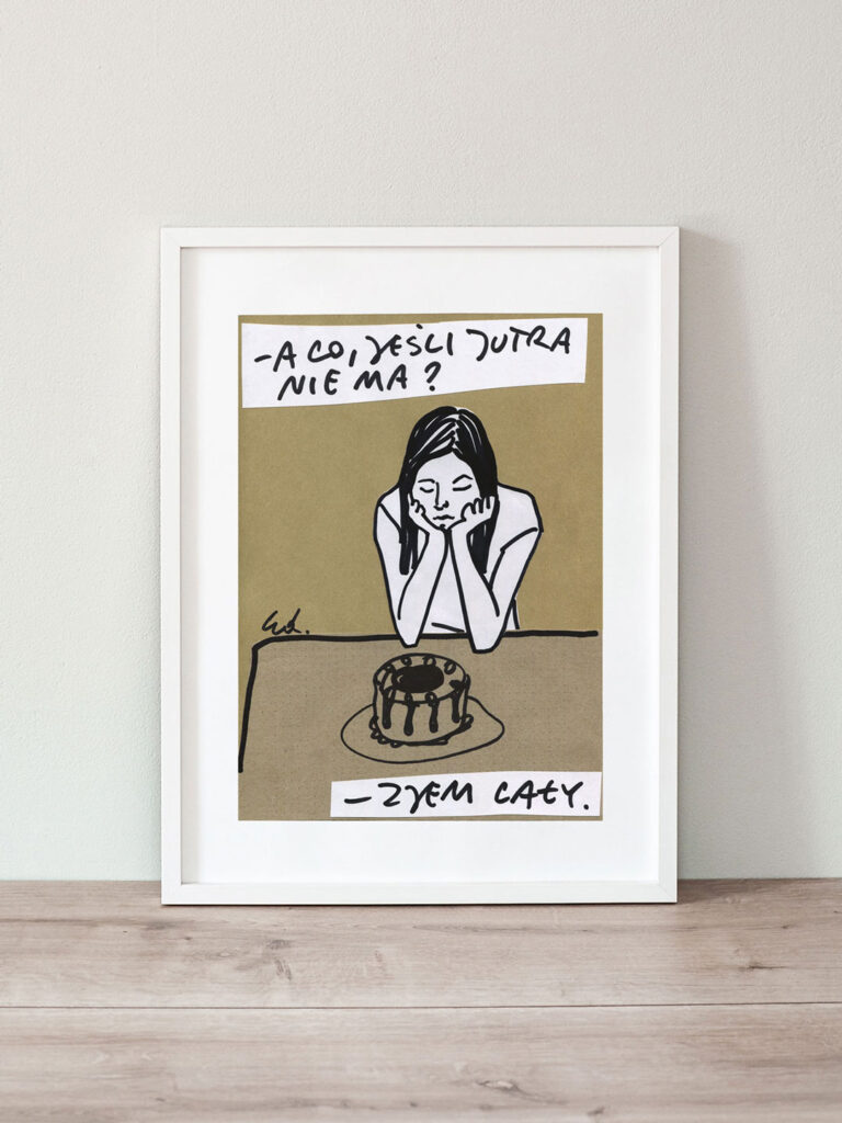 plakat o końcu świata