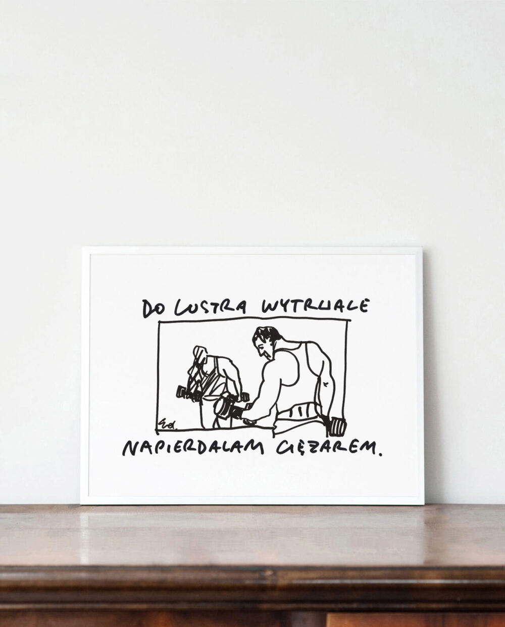 plakat dla prawdziwych twardzieli