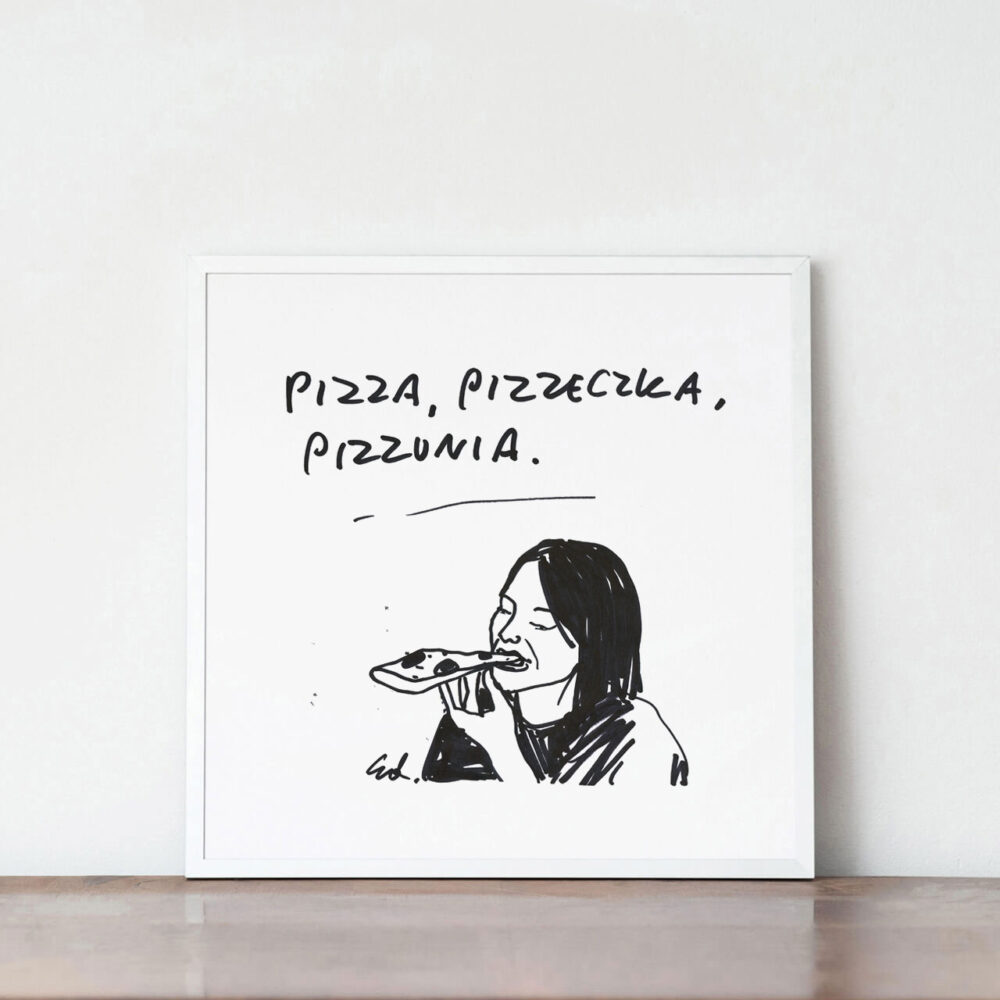 zostaw wszystko i chodź na pizzę