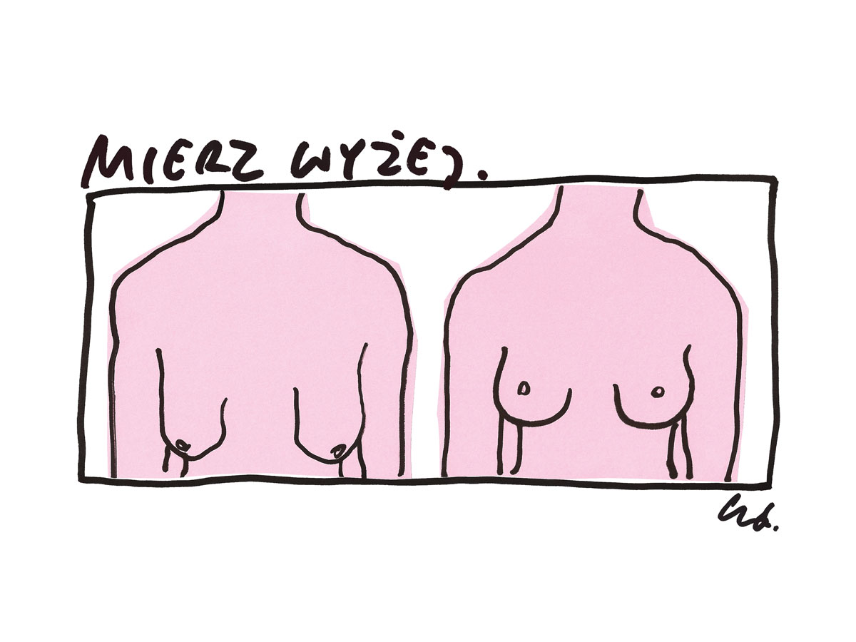 plakat o podnoszeniu standardów